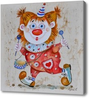 Картина Рыжий клоун
