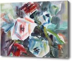 Картина Кубические розы