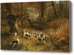 Картина Охота на лис