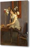 Картина Девушка с вазой