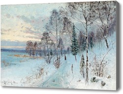 Картина Зимний пейзаж