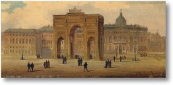 Картина Триумфальная арка в 1874