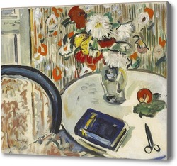 Картина Натюрморт со стулом и ваза
