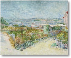 Картина Монмартр за Мулен-де-ла-Галеттом