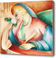 Картина Дама с розой