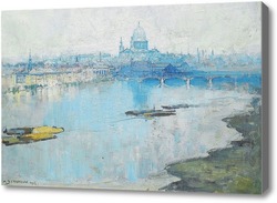 Картина Св. Паульс и река