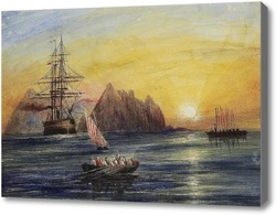 Картина Острова Galitona и Galita