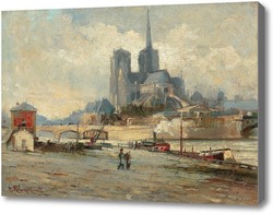 Купить картину Нотр-Дам де Пари, 1877