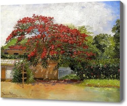 Картина Гавайский дом