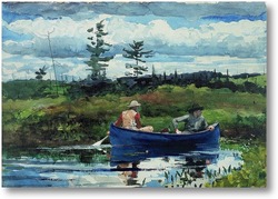 Картина Синяя лодка