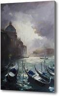 Картина Венеция после дождя
