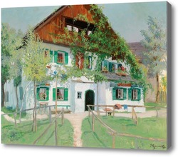 Картина Дом в летнем свете