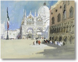 Картина Площадь Сан-Марко, Венеция