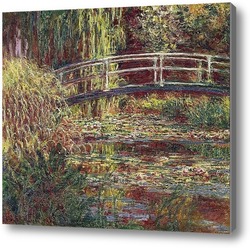 Картина Японский мост (Водный пруд с лилиями)