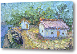 Картина Дом музей М.Ю. Лермонтова в Тамани 