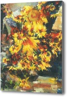 Купить картину Н. Фешин Натюрморт с подсолнухами ( копия)
