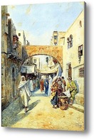 Картина Базар в Марокко