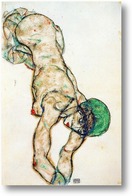 Картина Обнаженная с зеленой шапочкой - 1914