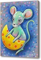 Картина Мышка и сыр