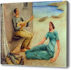Картина Серенада рыбака, 1934