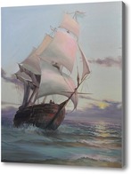 Картина Корабль на море