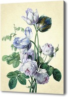 Картина Тюльпаны и розы