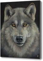 Картина Серый волк