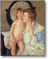 Картина Мать и ребенок
