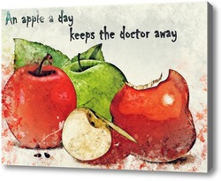 Картина A apple a day