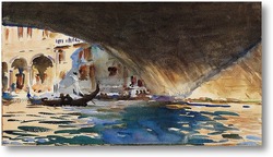 Картина Под мостом Риальто