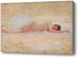 Картина Спящая обнаженная, около 1890-1900