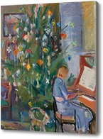 Картина Рождественская елка, Мальме, 1941