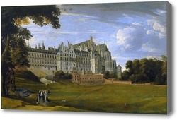 Картина Королевский дворец Куденберг близ Брюсселя