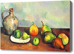 Картина Натюрморт с кувшином и фруктами