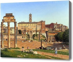 Картина Вид на форуме в Риме