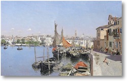 Картина Венецианская набережная