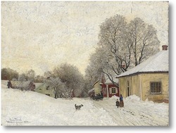 Картина Зимняя дорога