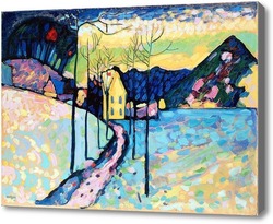 Картина Зимний пейзаж (1909)