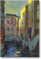 Картина С. Герасимов Венеция. Последние лучи 1956 (авторская копия)
