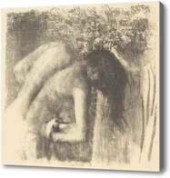 Картина После ванны, 1891