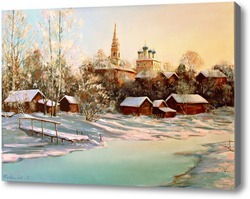 Картина Зимнее утро
