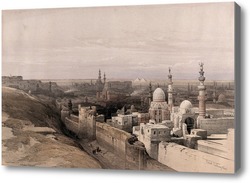 Картина Каир, смотрит на запад, Египет