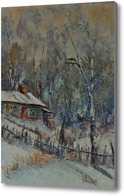 Картина Зимняя дача