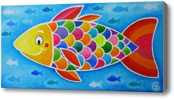 Картина Счастливая рыбка