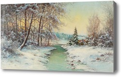 Купить картину Зимний пейзаж