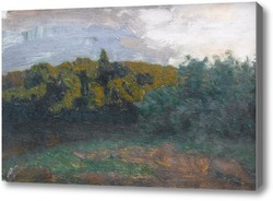 Картина Облачное утро, 1887