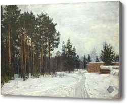 Картина Русская зима