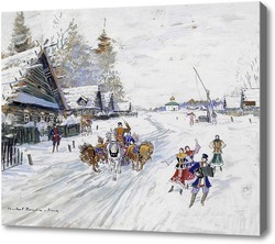 Купить картину Русская зима