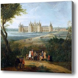 Картина Вид на замок Шамбор со стороны парка