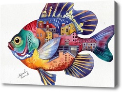 Купить картину Петербургская рыба